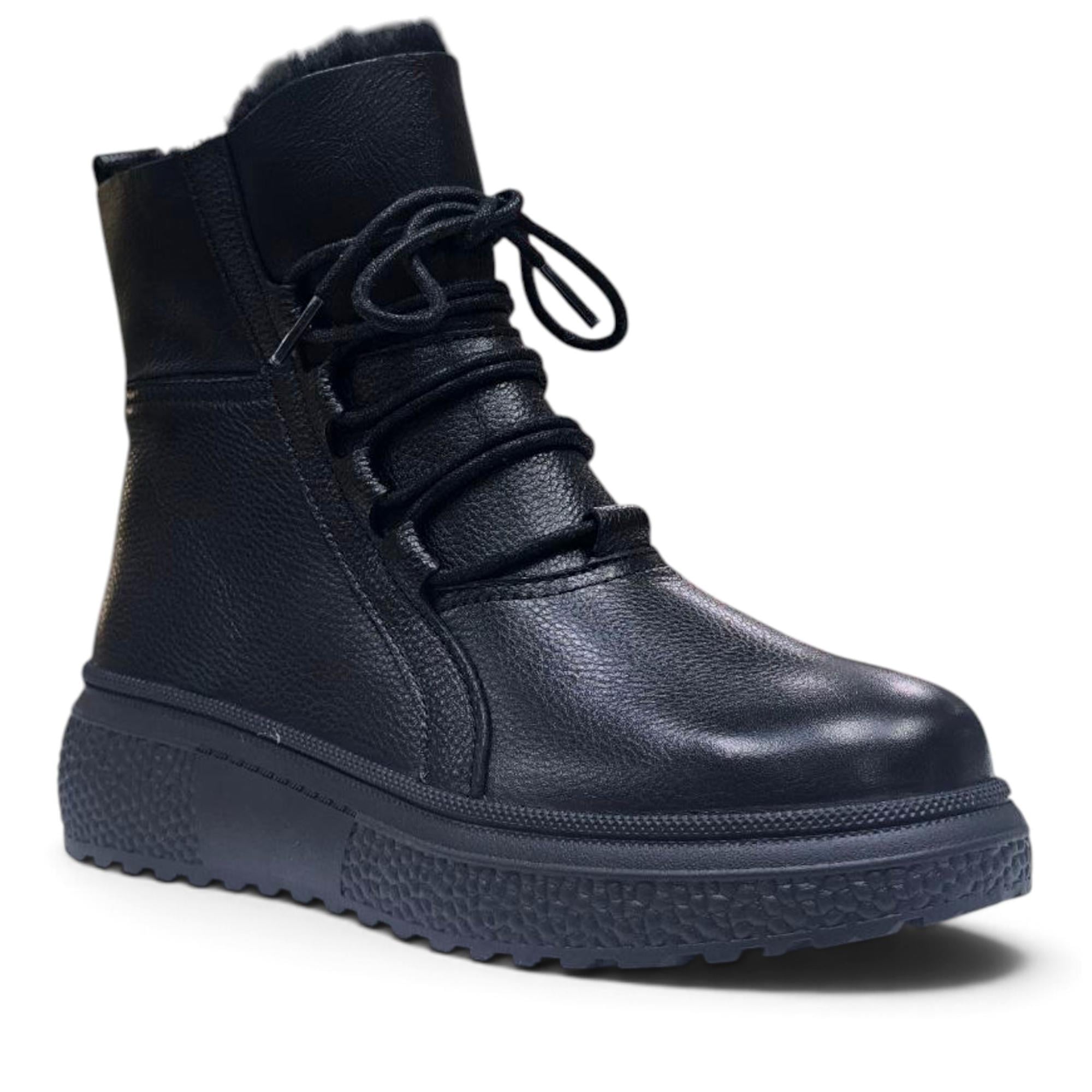 Ботинки женские зимние Wollen р. 38 Черный (013942-38)