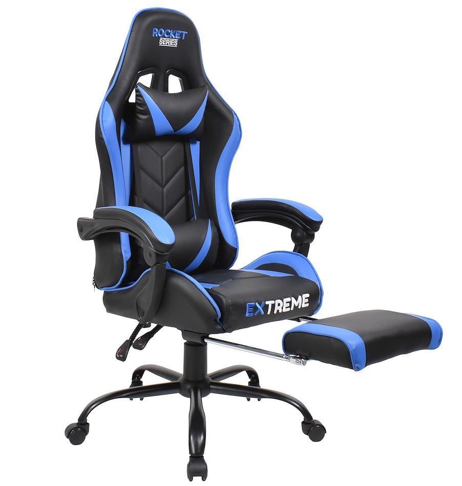 Кресло компьютерное Rocket Extreme Черный/Синий (9835259)