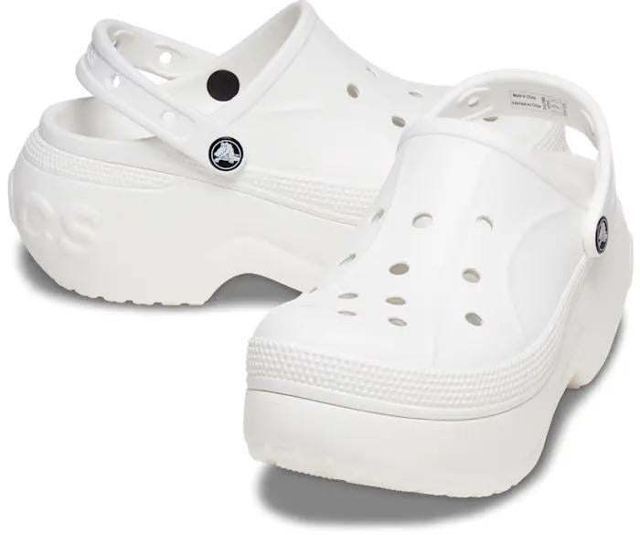 Сабо жіночі Crocs 210062 Bella Clog р. M9/W11/42/43 27 см White (1205a763) - фото 3