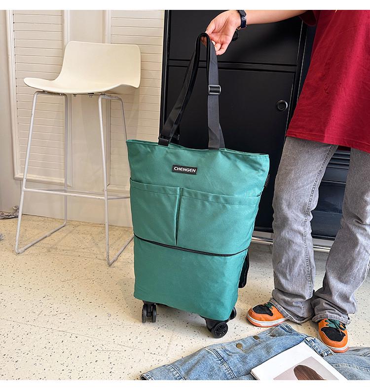 Дорожная сумка на колесах Зеленый (GW02-2) - фото 1 Дорожная сумка на колесах Зеленый (GW02-2) - фото 1