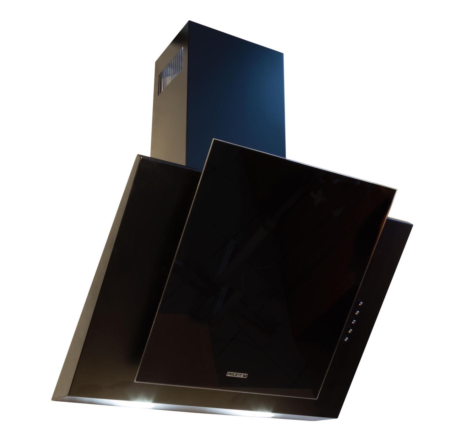 Вытяжка кухонная ProfitM Сириус 60 cм 1000 куб. м Черный (0010012)
