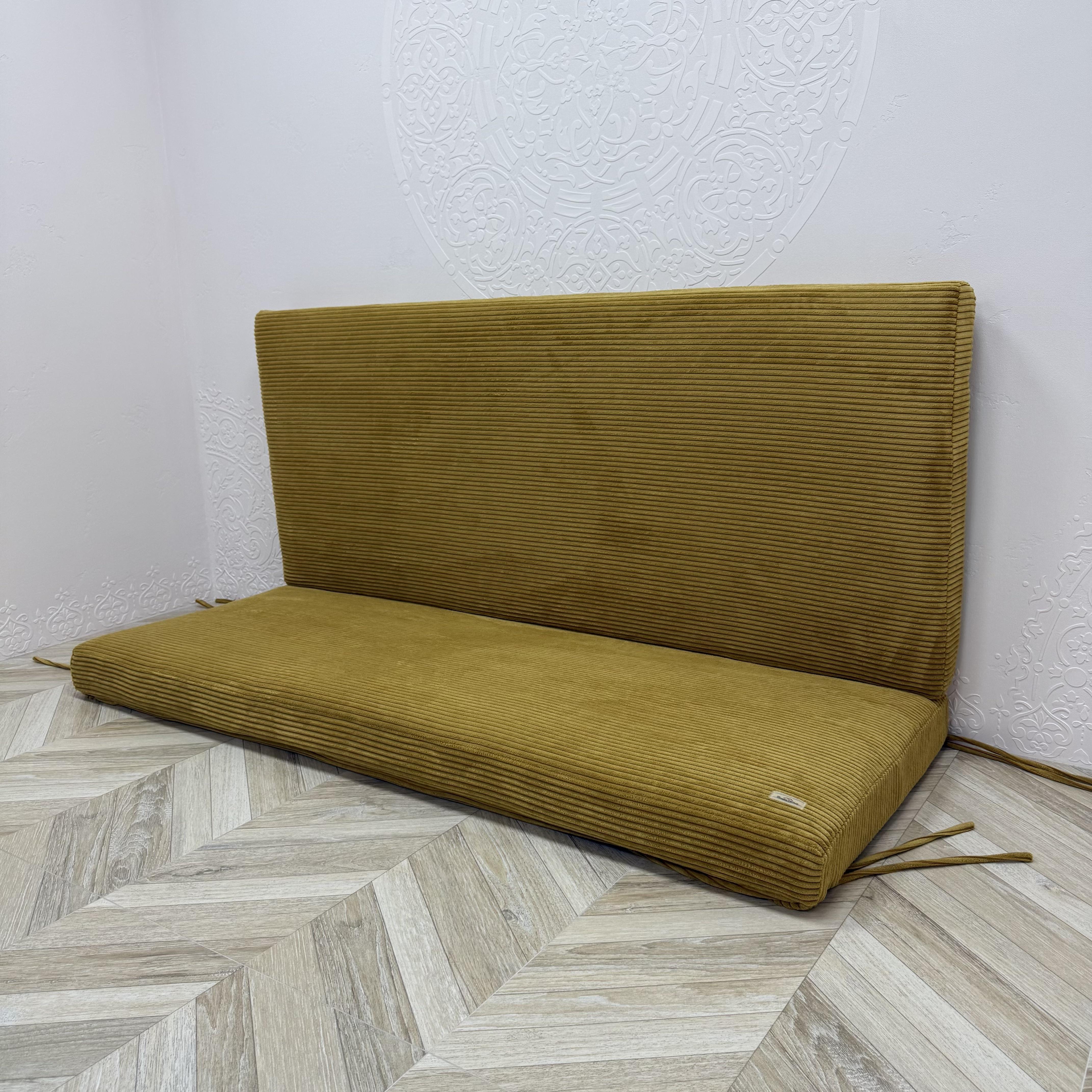 Матрас Comfort Home на поддоны/качели/каркасы/садовую мебель вельветовый 170х60х40х10 см