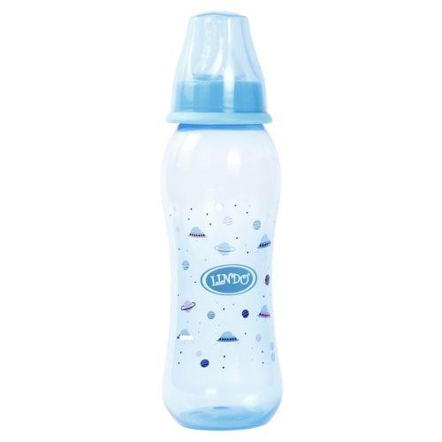 Бутылочка для кормления Lindo 250 мл Синий (LI 134)