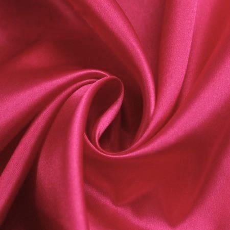 Тканина атлас LuxFabric 115 г/м² 1,5 м 1 м Малиновий (ТП1501а46)