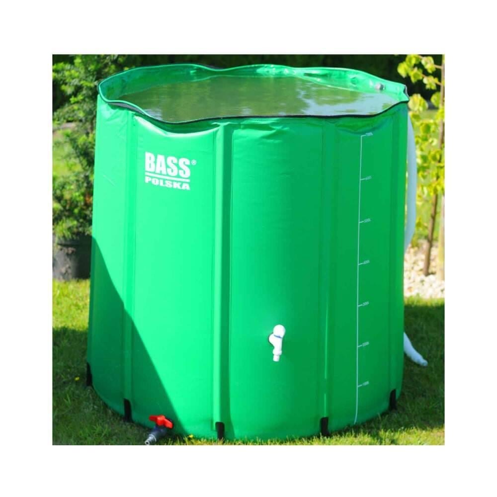 Бочка для сбора дождевой воды Bass Polska складная ПВХ с краном 750 л - фото 4