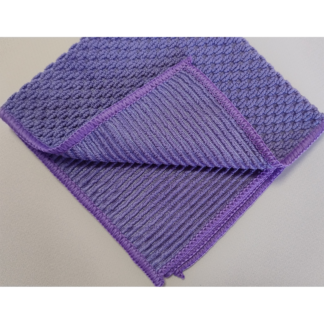 Серветка універсальна вафельна мікрофібра 40х40 см Фіолетовий (1_4295)