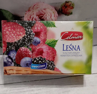 Чай фруктовий Celmar Лісові ягоди 20 пакетиків 34 г (30365365)
