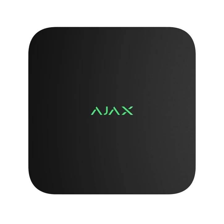 Відеореєстратор мережевий Ajax NVR DC 16ch до 4К ONVIF/RTSP H.265/H.264 до 16Тб Black (41699)