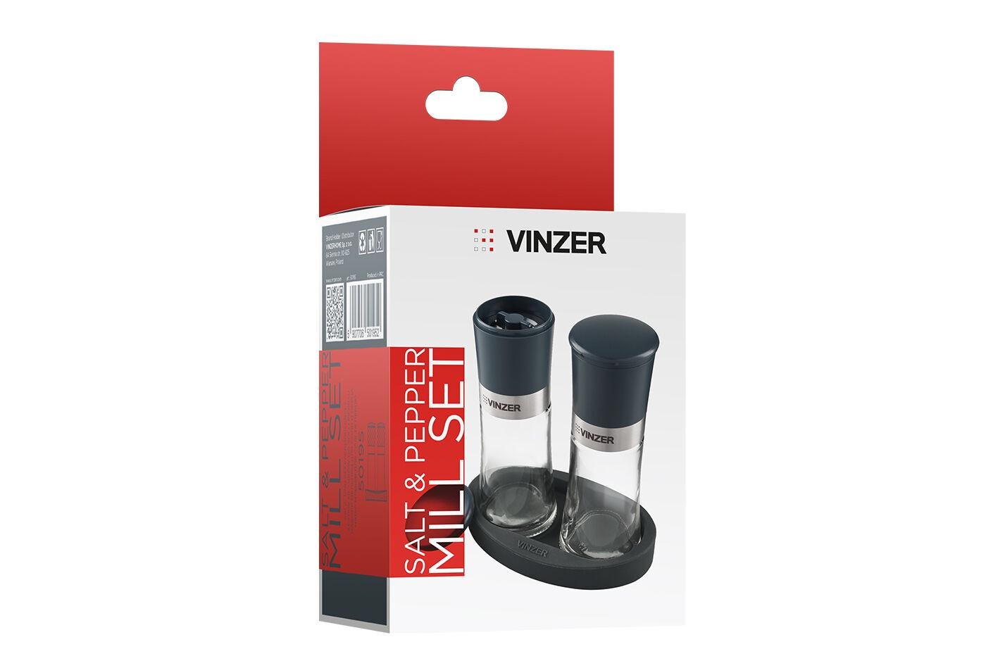 Набор мельниц для соли и перца Vinzer (50195) - фото 3 Набор мельниц для соли и перца Vinzer (50195) - фото 3