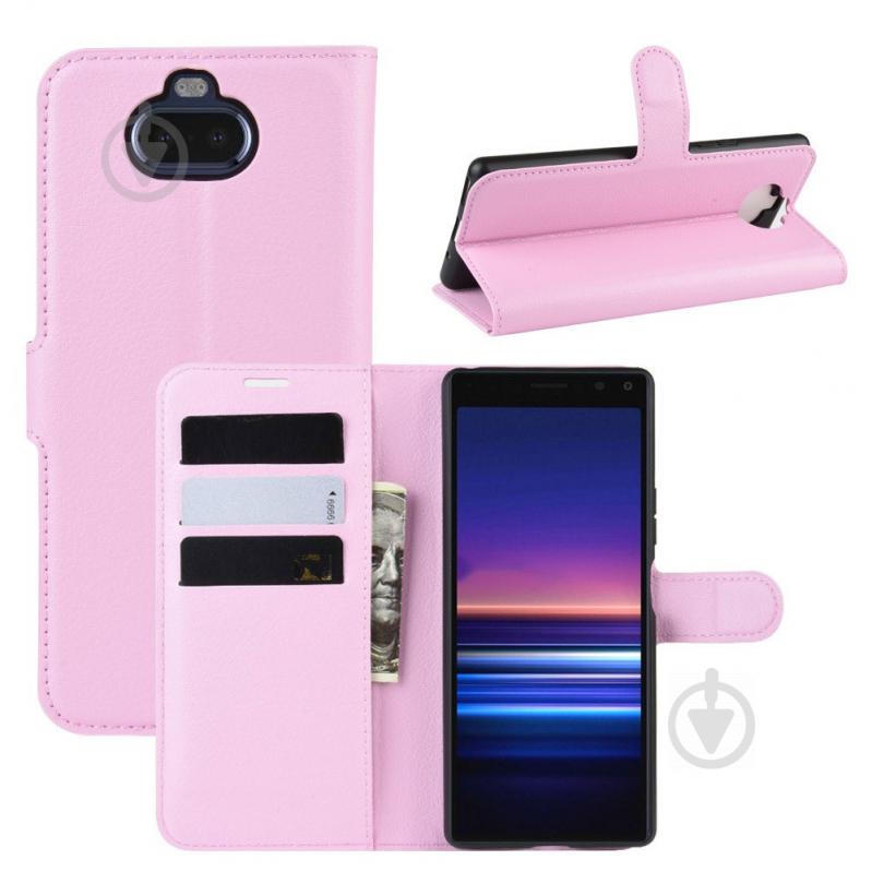 Чехол-книжка Litchie Wallet для Sony Xperia 8 / Xperia 20 Pink (hub_wohi79308) - фото 2