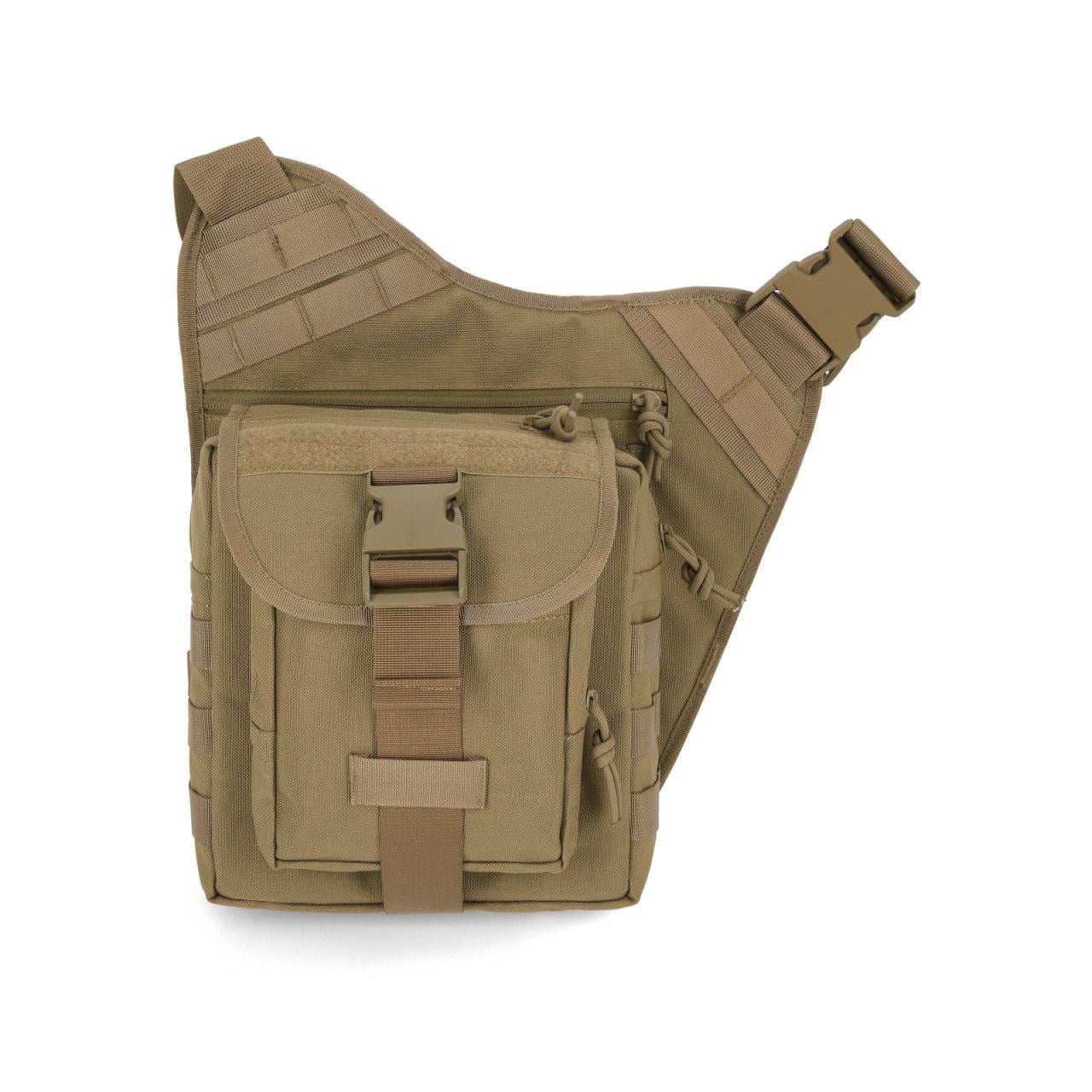Сумка тактична через плече Bagland Койот (1639) Сумка тактична через плече Bagland Койот (1639)