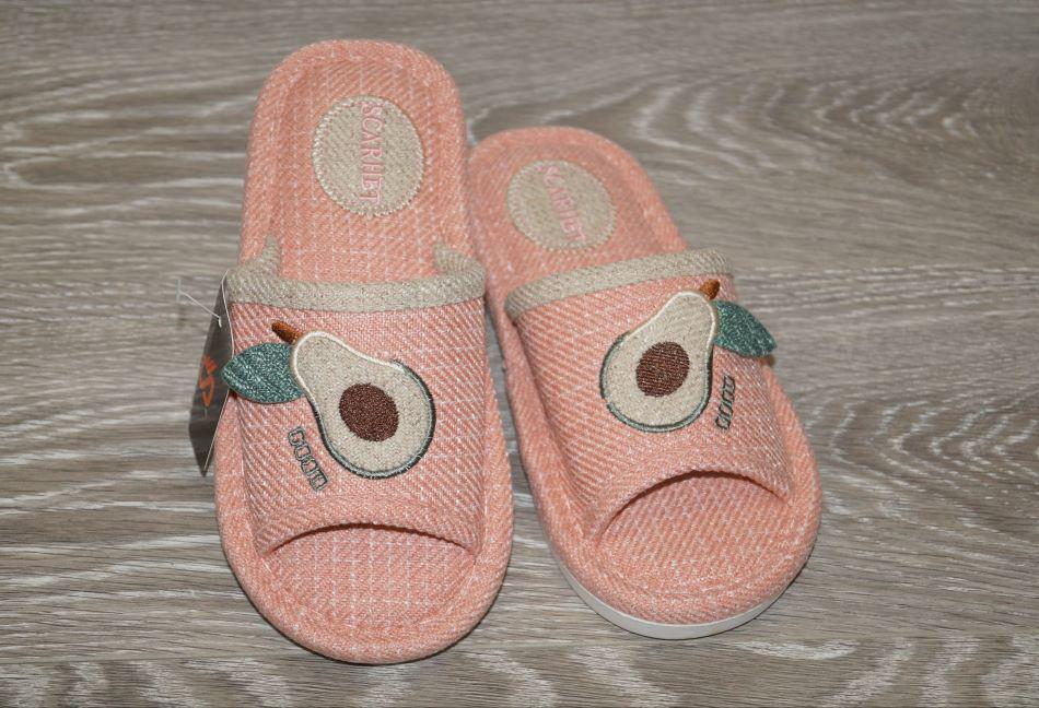 Тапочки комнатные Scarrhett 32/33 р. 21 см Розовый (30117-3233)