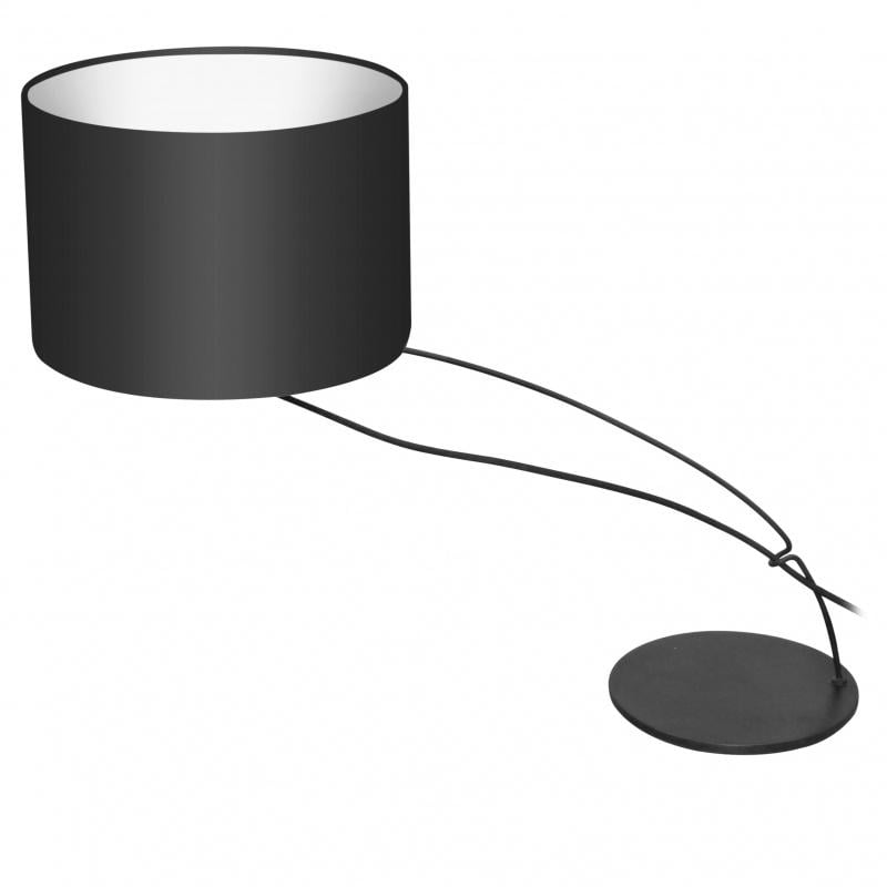 Настільна лампа техно Brille BL-103T/1 E27 з абажуром Black