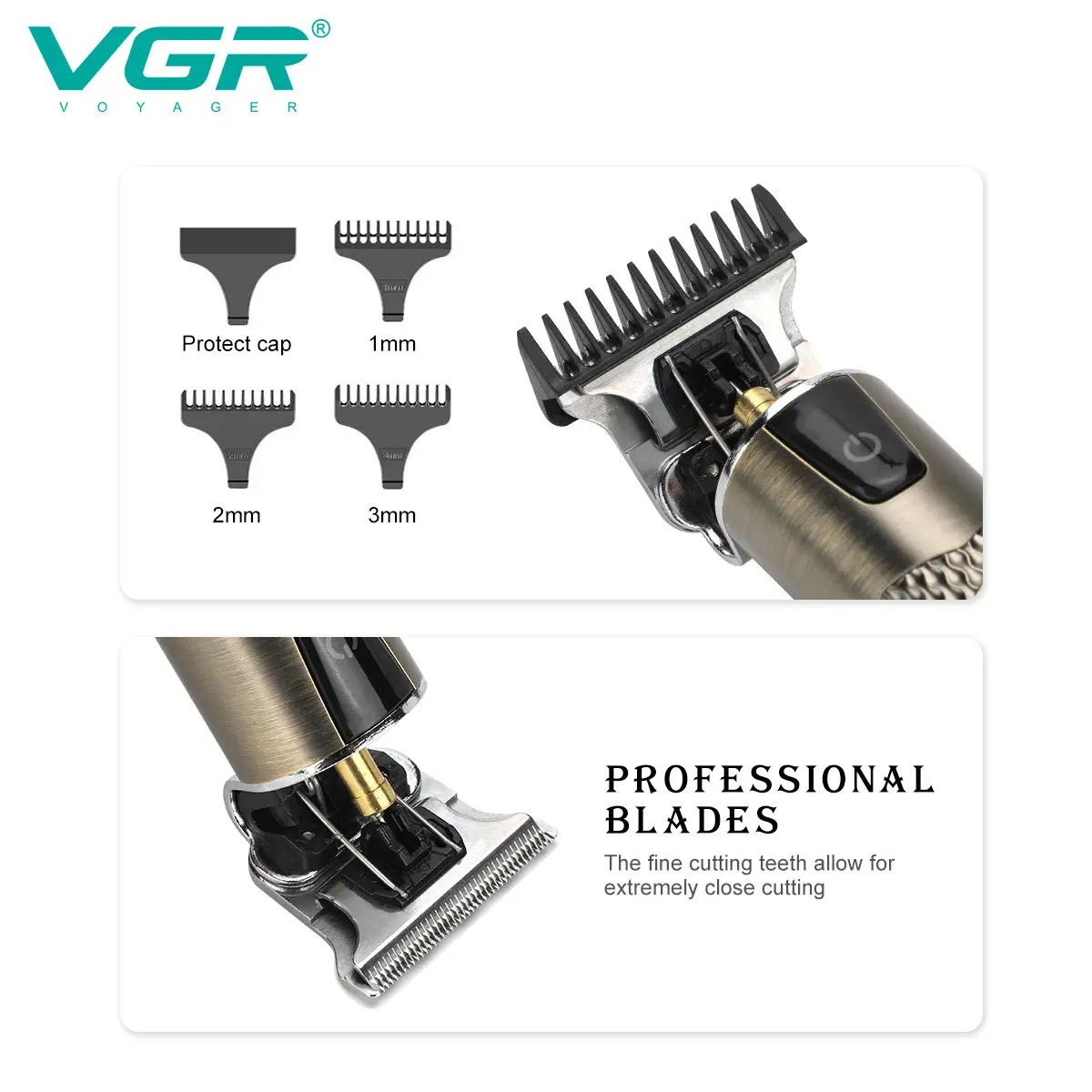 Тример VGR V-983 LED display (10542) - фото 3 Тример VGR V-983 LED display (10542) - фото 3