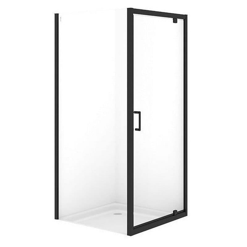 Душевая кабина Cersanit Brasco 190х90х90 стекло 5 мм, без подонна, черная (S168-012)