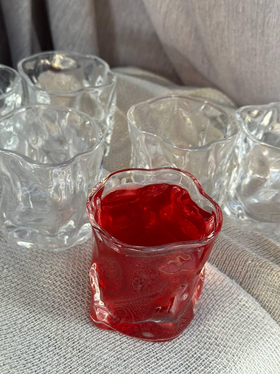 Набор стаканов OLens Рок-айс стекло 240 мл 6 шт. Прозрачный (102-701) - фото 3 Набор стаканов OLens Рок-айс стекло 240 мл 6 шт. Прозрачный (102-701) - фото 3