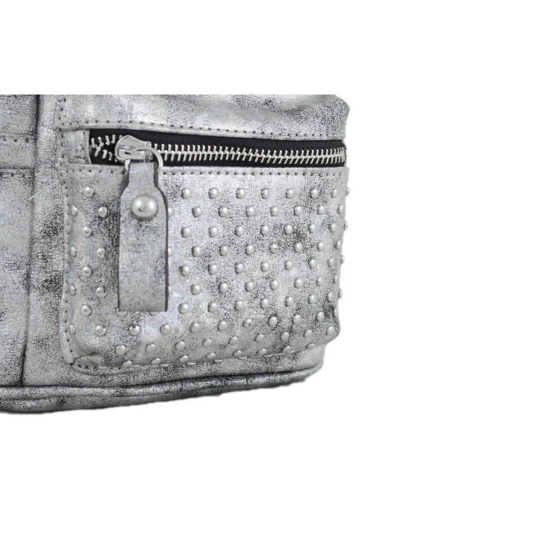 Сумка-рюкзак YES 2016 17x20x8 см Темно-сірий (553229) - фото 4 Сумка-рюкзак YES 2016 17x20x8 см Темно-сірий (553229) - фото 4