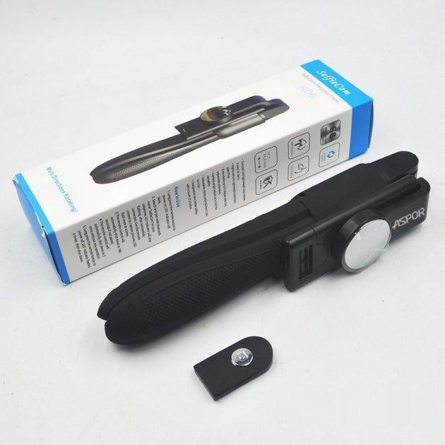 Штатив-тренога Bluetooth Aspor K-06 Черный (1858272605)