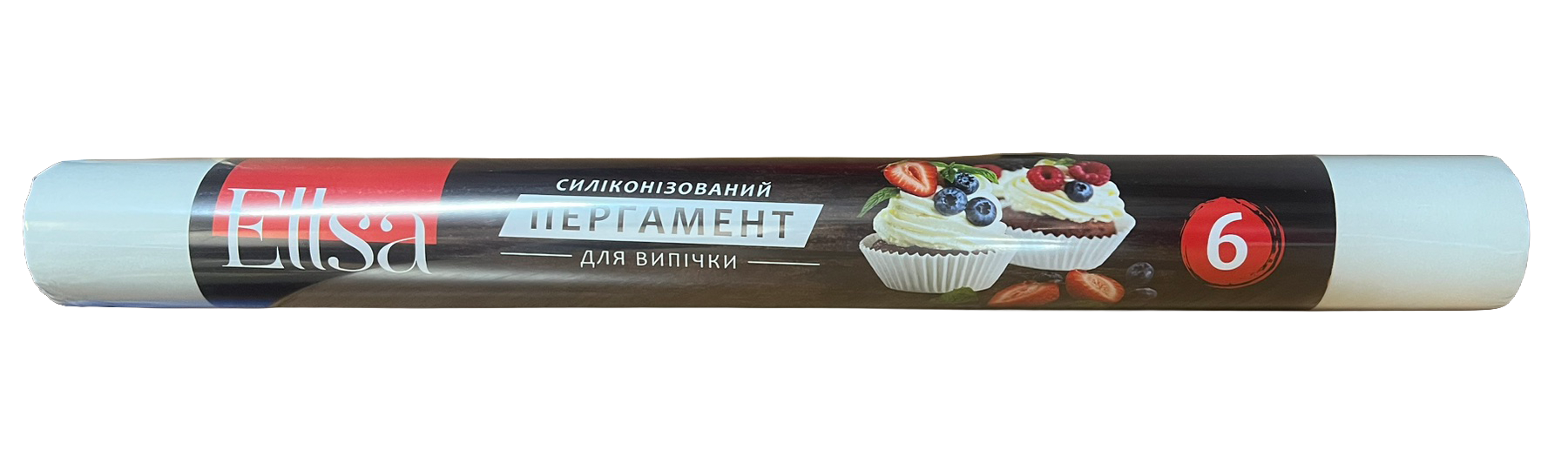 Пергаментная бумага для выпечки Ellsa силиконизированная 6 м х 380 мм (129706)