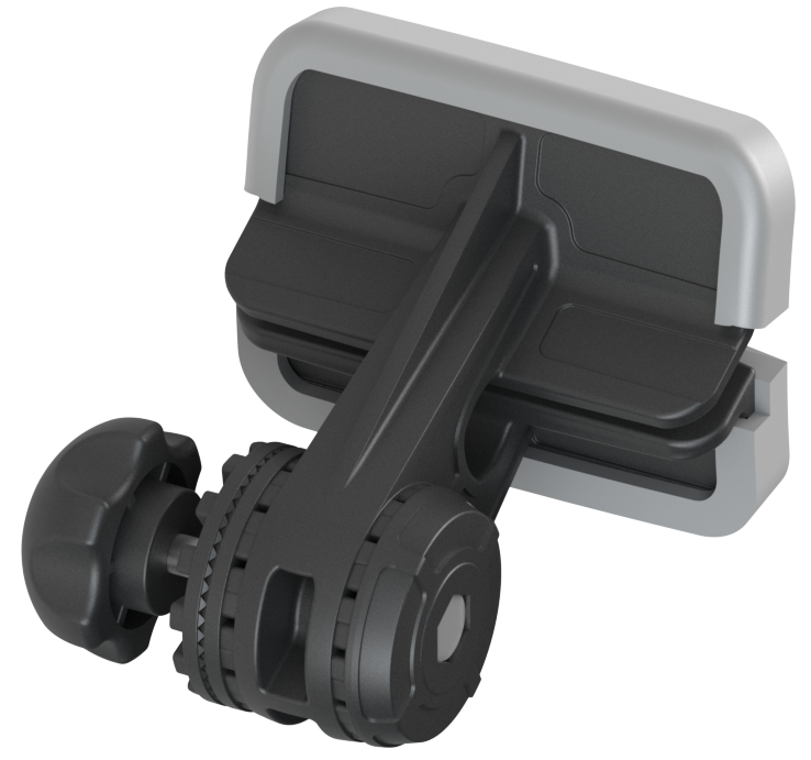 Монтажна площадка Borika FASTen Mx з бічними шліцами 27,7° для монтажу на ліктросі човна Чорний (01.16.016.01.01)