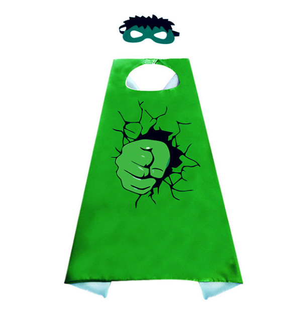 Плащ маскарадний з маскою Халк 3 9070 70х70 см (4482906) Плащ маскарадний з маскою Халк 3 9070 70х70 см (4482906)