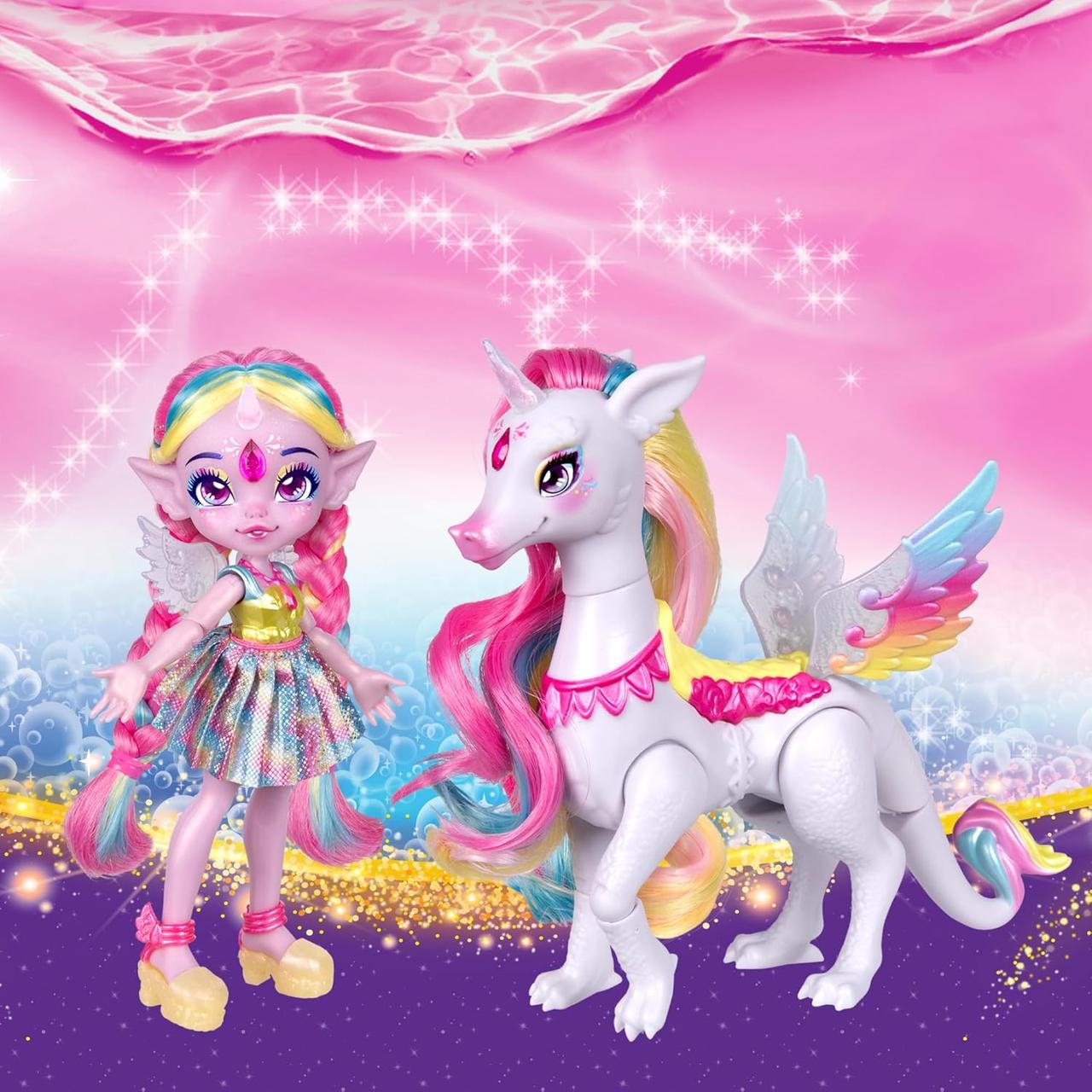 Лялька Magic Mixies Shimmerverse Series Create&Mix Potion to Reveal Unia The Unicorn Фея Унія з єдинорогом (14913) - фото 4 Лялька Magic Mixies Shimmerverse Series Create&Mix Potion to Reveal Unia The Unicorn Фея Унія з єдинорогом (14913) - фото 4