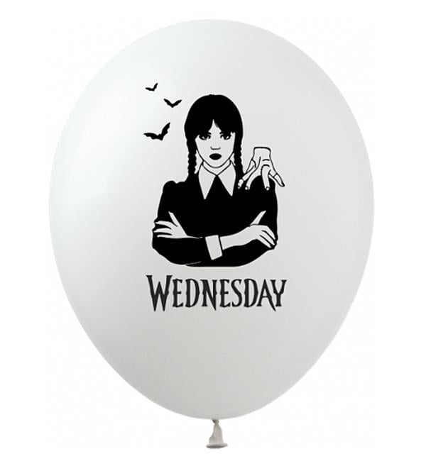 Воздушные шары "Wednesday" 30 см 10 шт. (10667432)