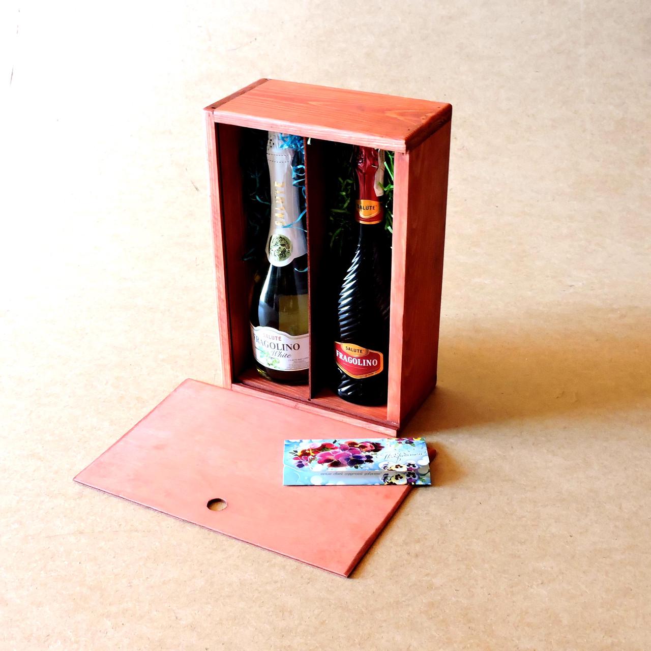 Подарочная коробка из дерева Ломбардия Коралл (ПДУ-010005) Подарочная коробка из дерева Ломбардия Коралл (ПДУ-010005)