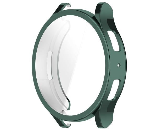Чохол із захисним склом Protective Cover with Glass для Samsung Galaxy Watch FE 40 мм Зелений
