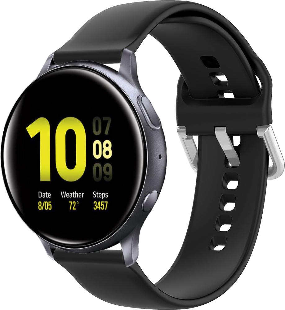 Ремешок Bart для Galaxy Watch Active 2 40/44 мм Black (20 мм) (21796) (21796)