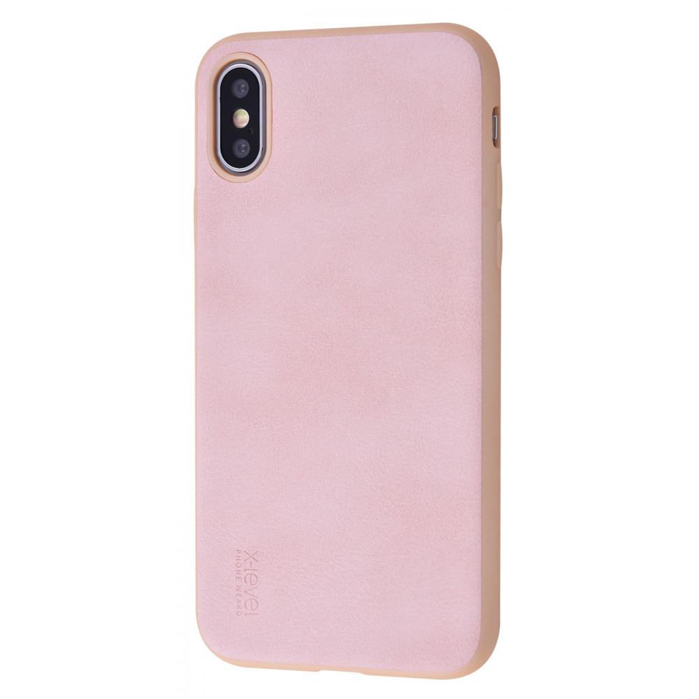 Чохол X-Level Style Series TPU для iPhone X/XS Pink