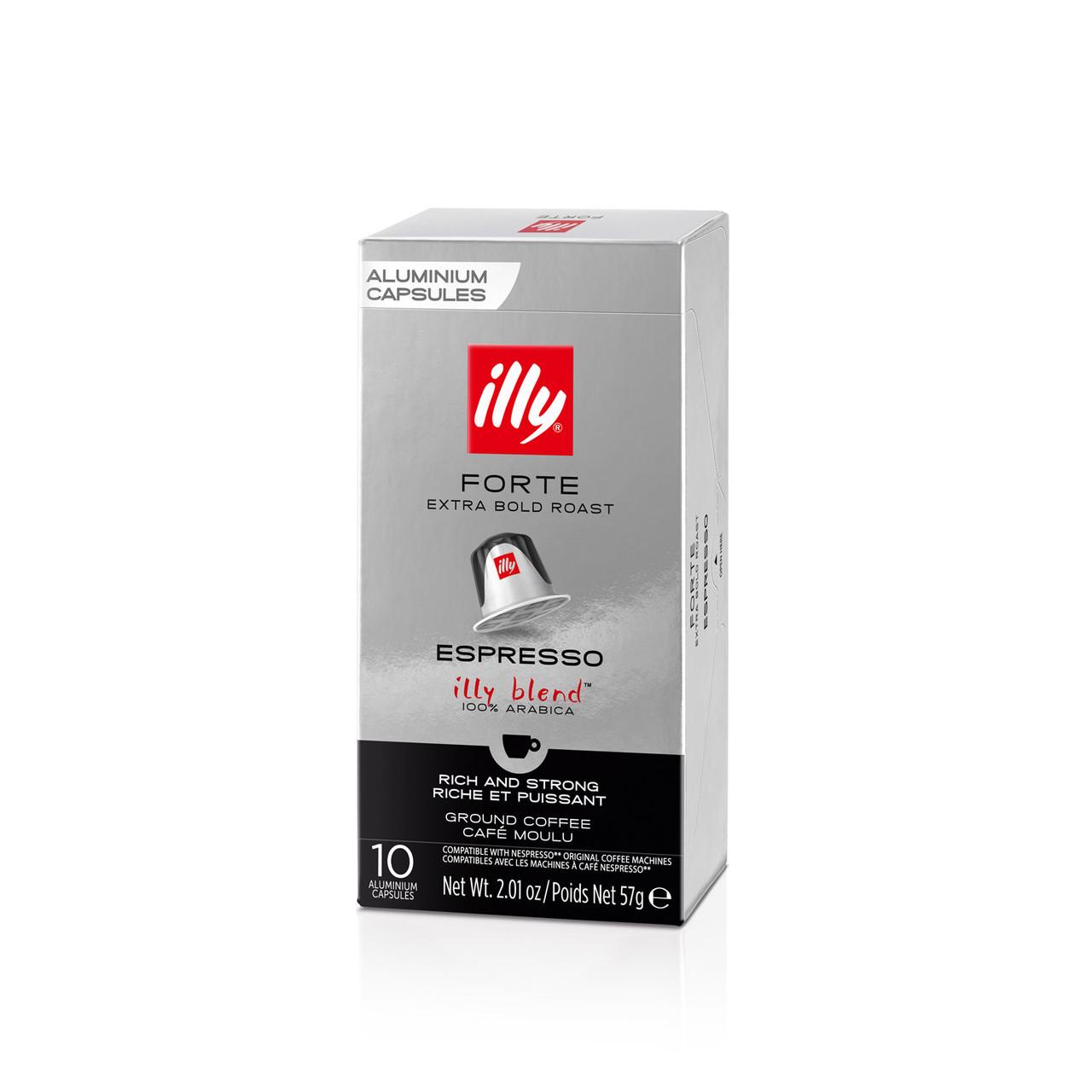 Кофе в капсулах illy FORTE ESPRESSO совместимы с Nespresso 100% арабика 10 шт. - фото 4