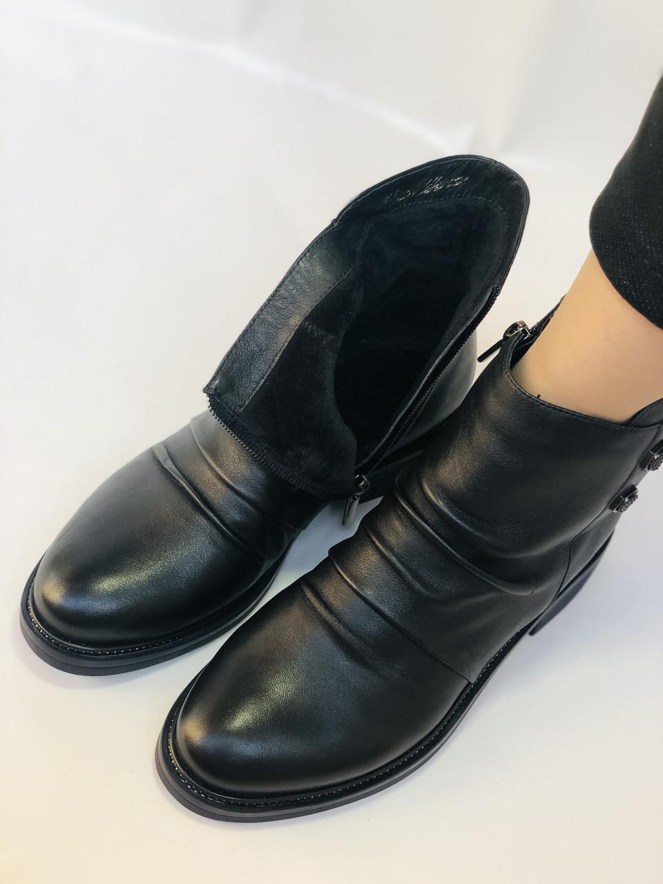 Ботинки женские осенние Molka р. 36 23,5 см Черный (2369) - фото 7 Ботинки женские осенние Molka р. 36 23,5 см Черный (2369) - фото 7