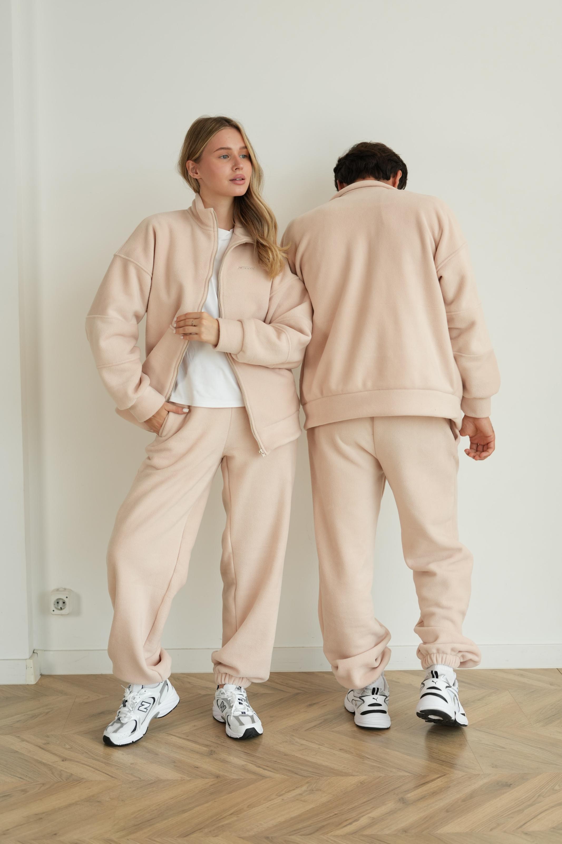 Костюм мужской флисовый CASUAL 3XL Бежевый (10302XXXLm) - фото 10