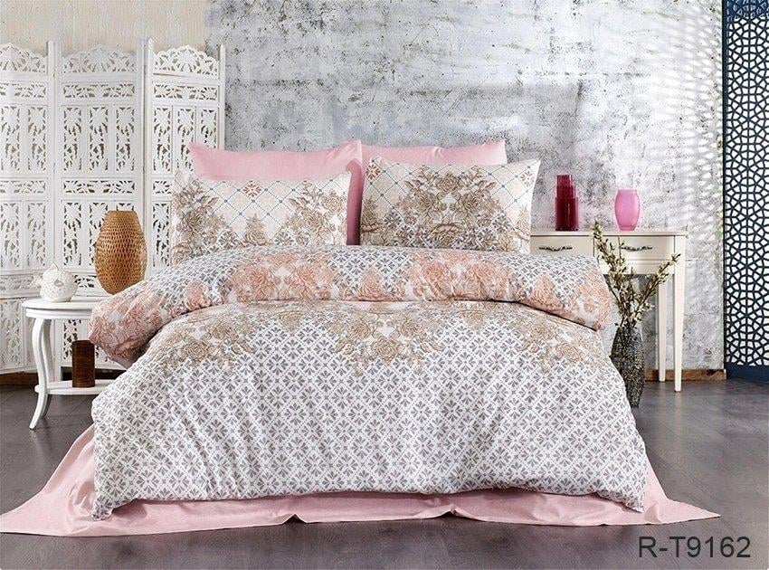 Комплект постільної білизни TAGtekstil полуторний наволочки 70x70 см (R-T9162)