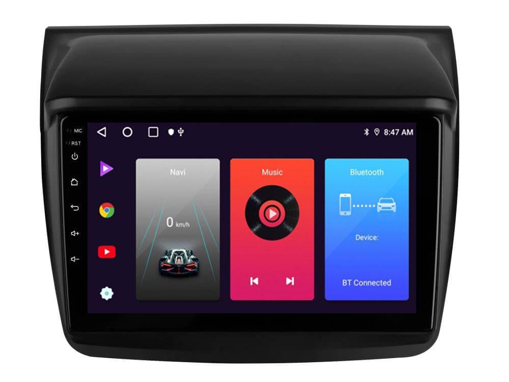 Магнитола штатная Sigma PRO 9464 4/64 GB Mitsubishi Pajero Sport 2 L200 Triton 2008-2016 CAN BUS 9" L1 (AR-78827)