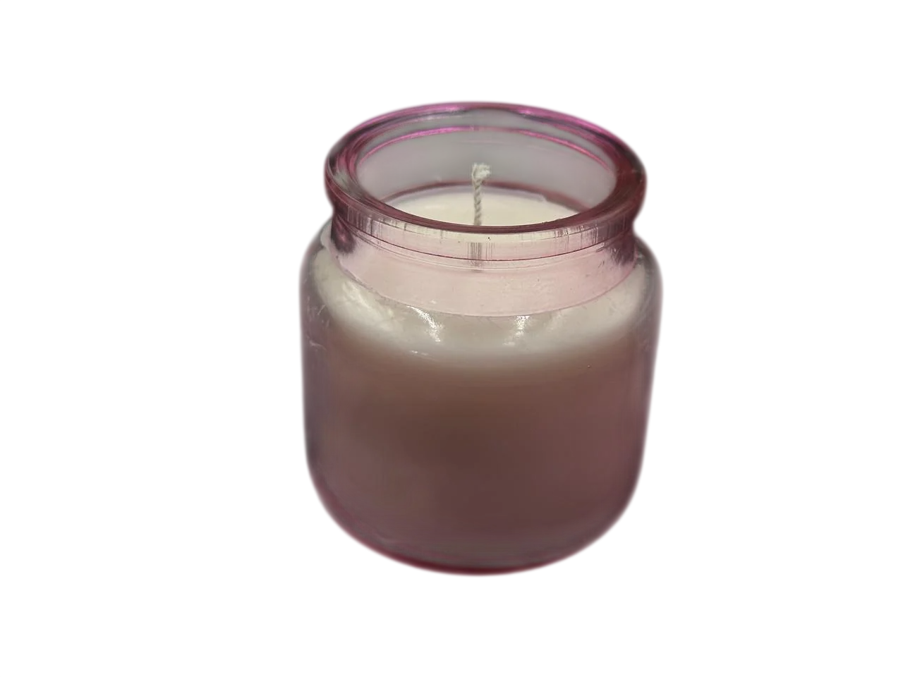 Свічка ароматична Магнолія і півонія в скляній баночці 195 г Бежевий (SVB-110)