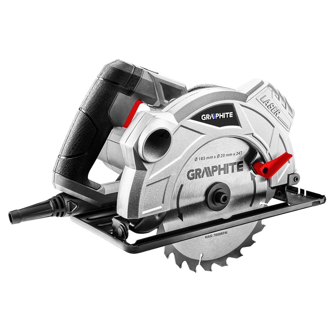 Пила дисковая GRAPHITE 59G370 1500 Вт диска 185 мм угол наклона 45°