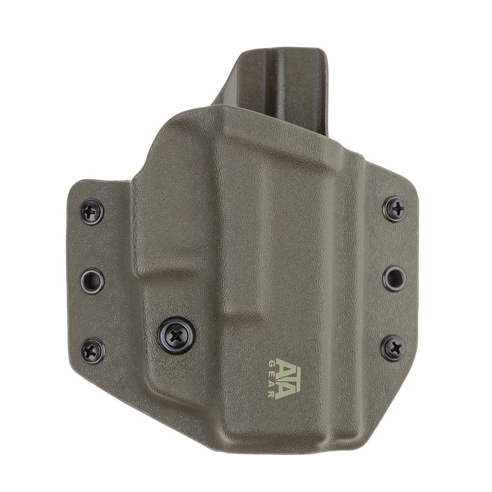 Кобура внешнепоясная ATA-Gear Hit Factor v.1 GLOCK 19/23/19X/45 Olive Drab (HF1GL19R-OD) - фото 3 Кобура внешнепоясная ATA-Gear Hit Factor v.1 GLOCK 19/23/19X/45 Olive Drab (HF1GL19R-OD) - фото 3