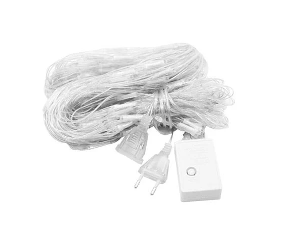 Гирлянда новогодняя светодиодная Сетка синяя 180 LED 2x1,8м (510253)