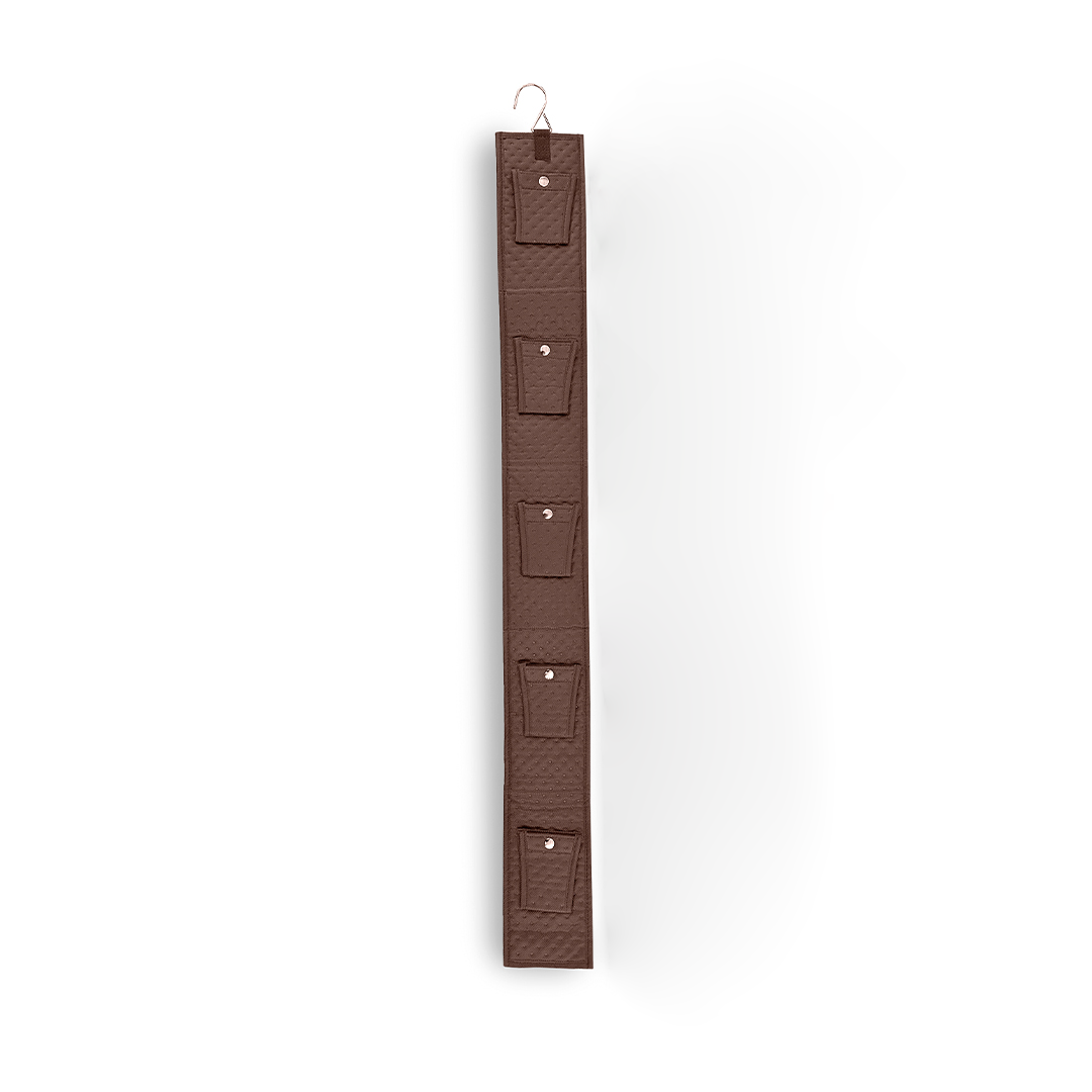 Вешалка-органайзер для сумок Handy Home односторонняя 10х101 см Коричневый (BE-04B)