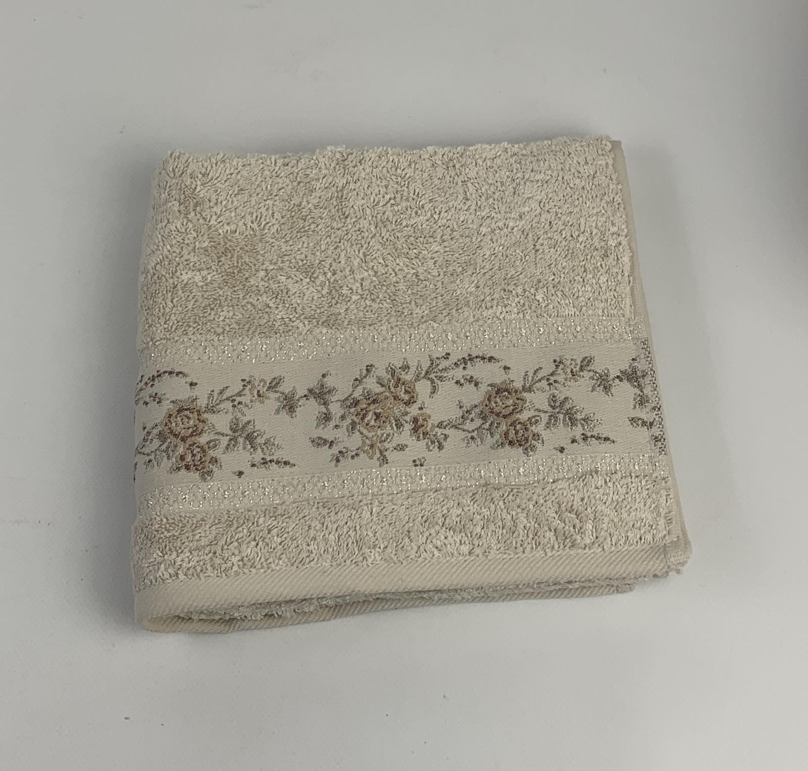 Рушник Puppila Ronesans 50x90 см Бежевий (CN30552)