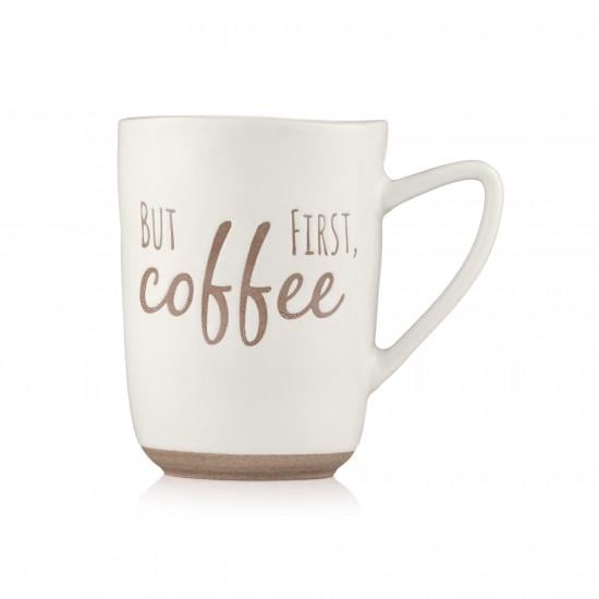 Чашка Ardesto Coffee керамика 340 мл Белый (AR3080) Чашка Ardesto Coffee керамика 340 мл Белый (AR3080)