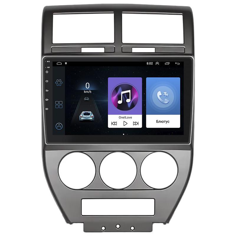 Автомагнітола штатна Lesko для Jeep Compass I 2006-2010 10" 1/16Gb Wi-Fi GPS Base MOB