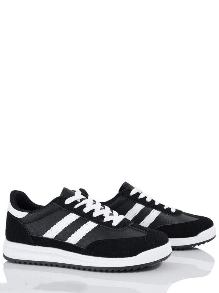 Кроссовки кожаные Stilli AXWN10-2 р. 37 Черно-белый