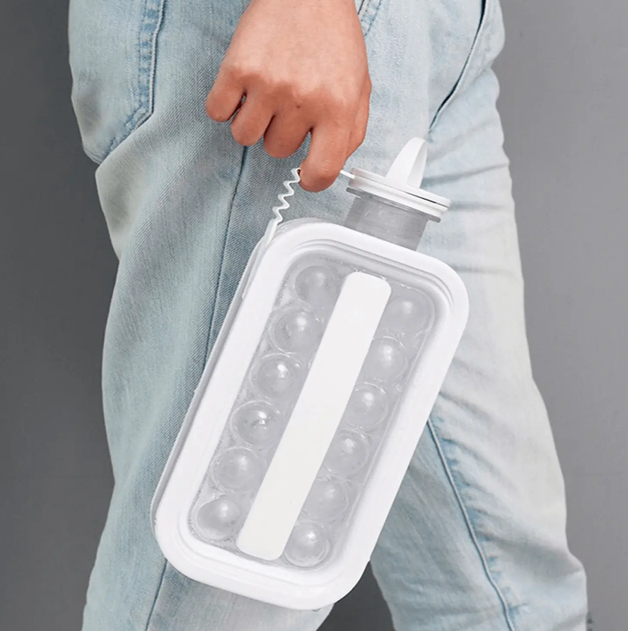 Форма для льда ICE CUBE TRAY силиконовая в виде бутылки (I17-CE) - фото 5 Форма для льда ICE CUBE TRAY силиконовая в виде бутылки (I17-CE) - фото 5