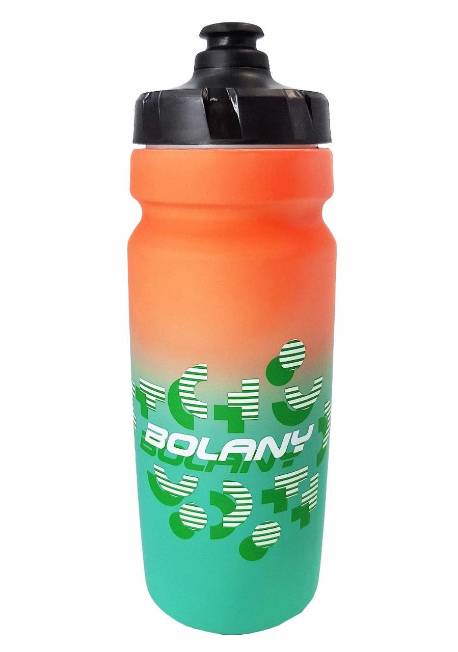 Фляга велосипедна BOLANY КТ363 750 мл Жовтогарячий із зеленим матовий (G0001634) - фото 2