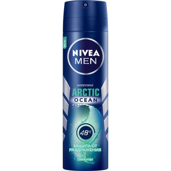 Антиперспірант для чоловіків Nivea Men Arctic Ocean 150 мл (669032)