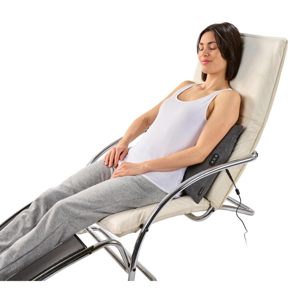 Массажная подушка SilverCrest Шиацу SSMK 18 A1 XL 40x40 см - фото 9