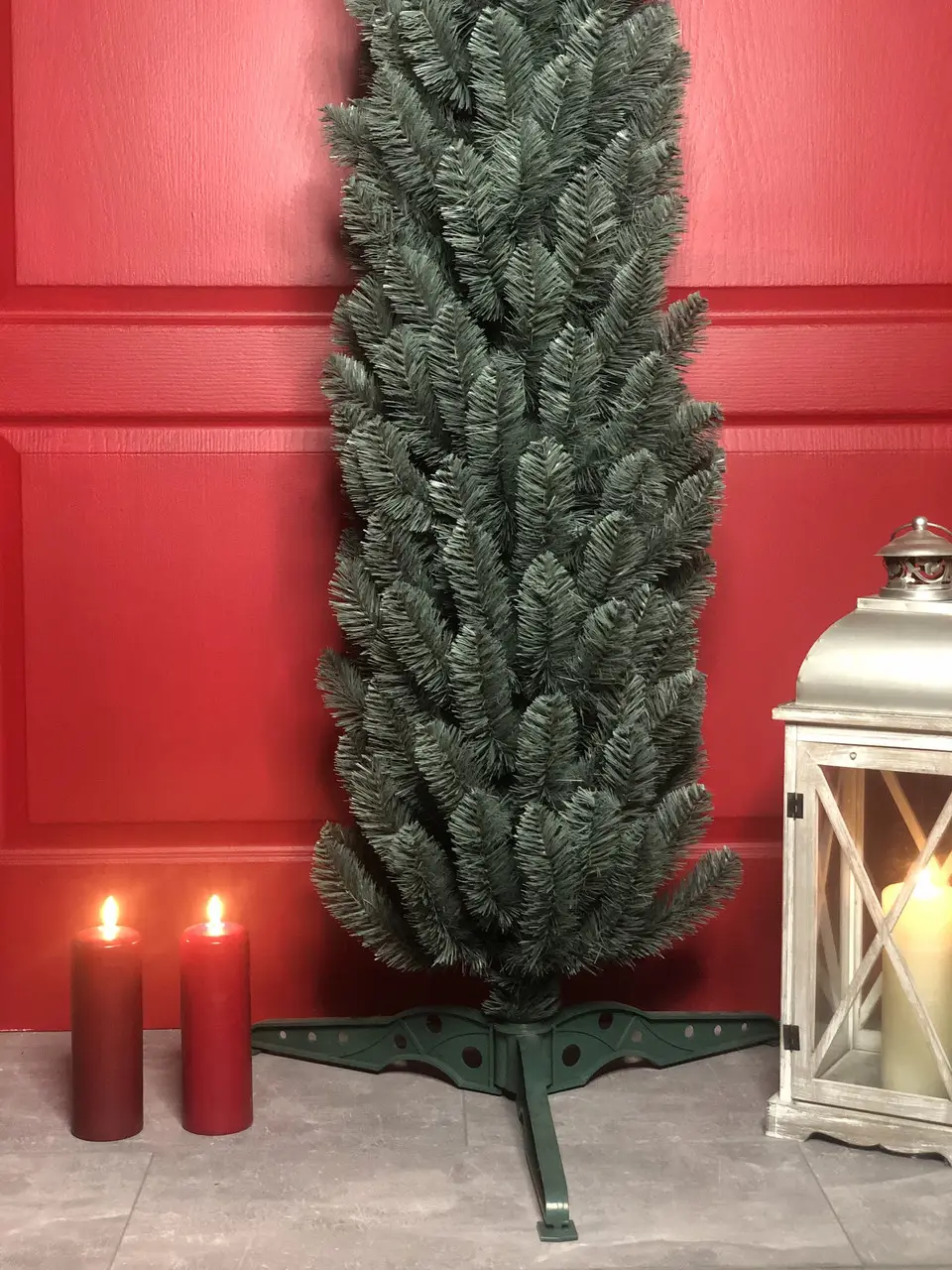 Елка искусственная HVOYA Альпийская узкая 180 см Голубой (410/180/B) - фото 3 Елка искусственная HVOYA Альпийская узкая 180 см Голубой (410/180/B) - фото 3